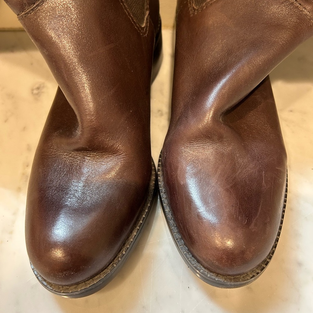Franco Sarto Women's Brown Heeled Boots